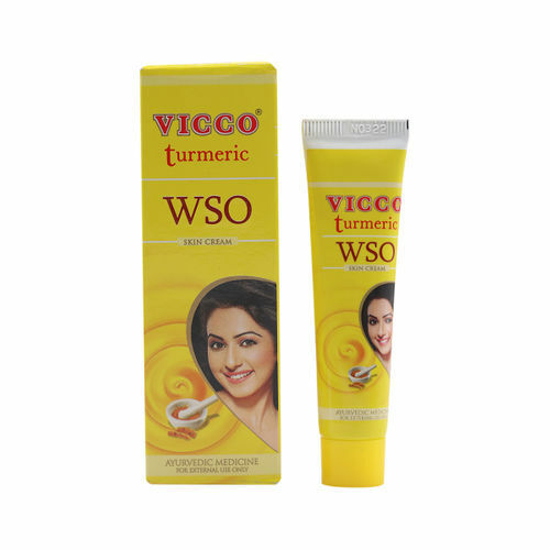 VICCO AYURVEDIC TURMERIC WSO SKIN CREAM 60G