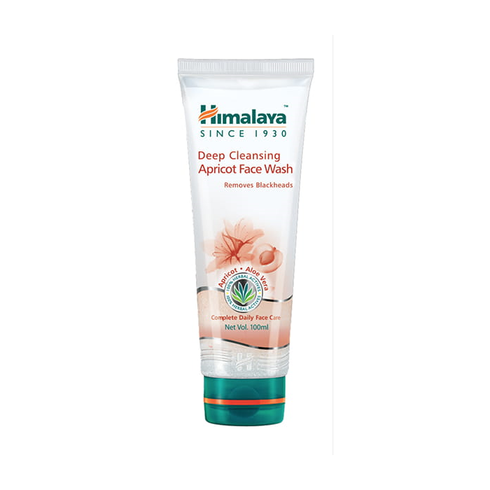 HIMALAYA DEEP CLEANSING APRICOT FACE WASH 100ML